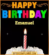 GIF GiF Happy Birthday Emanuel